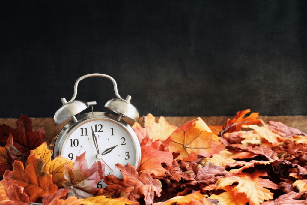 Daylight Savings Time ends