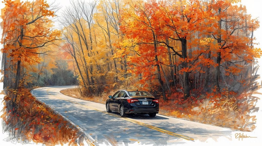Driving in Fall